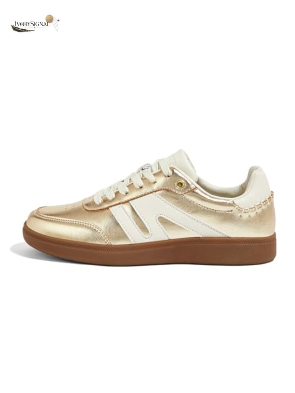 Retro Fashion Sneakers for Women Suede Leather Gum Sole Low Top Lace Up Casual